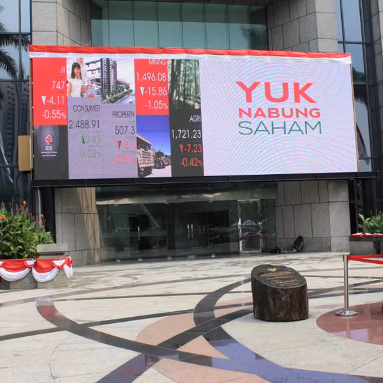Waterproof P6 Station Outdoor Full Color LED Display Screen